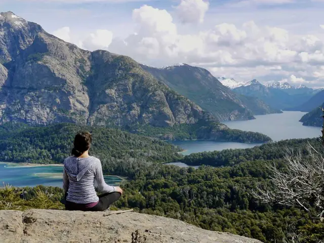 Find your center and enjoy the serenity, once atop the mount