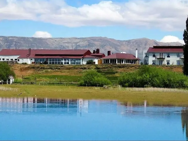 The beautiful Estancia El Galpon del Glaciar, magically surrounded by nature