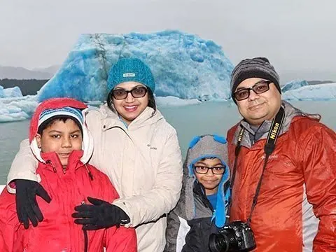 Kundan Sen, Soma Das on their trip