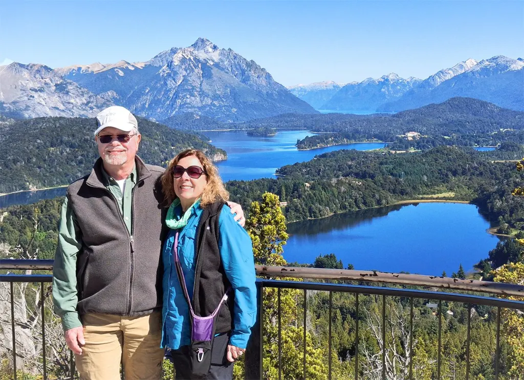 Vistas from Mount Campanario in Bariloche
