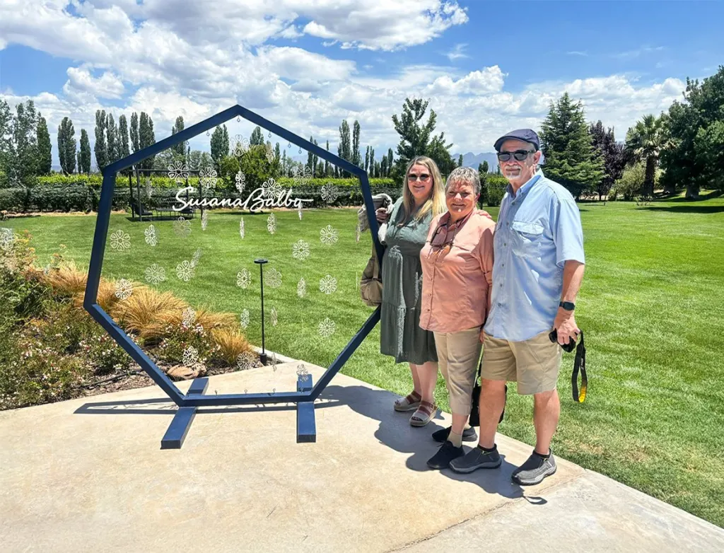 Framing memories while wine tasting in Mendoza