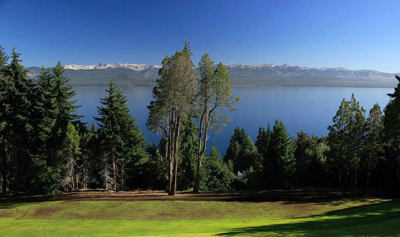 View of Nahuel Huapi Lake from the hotel
