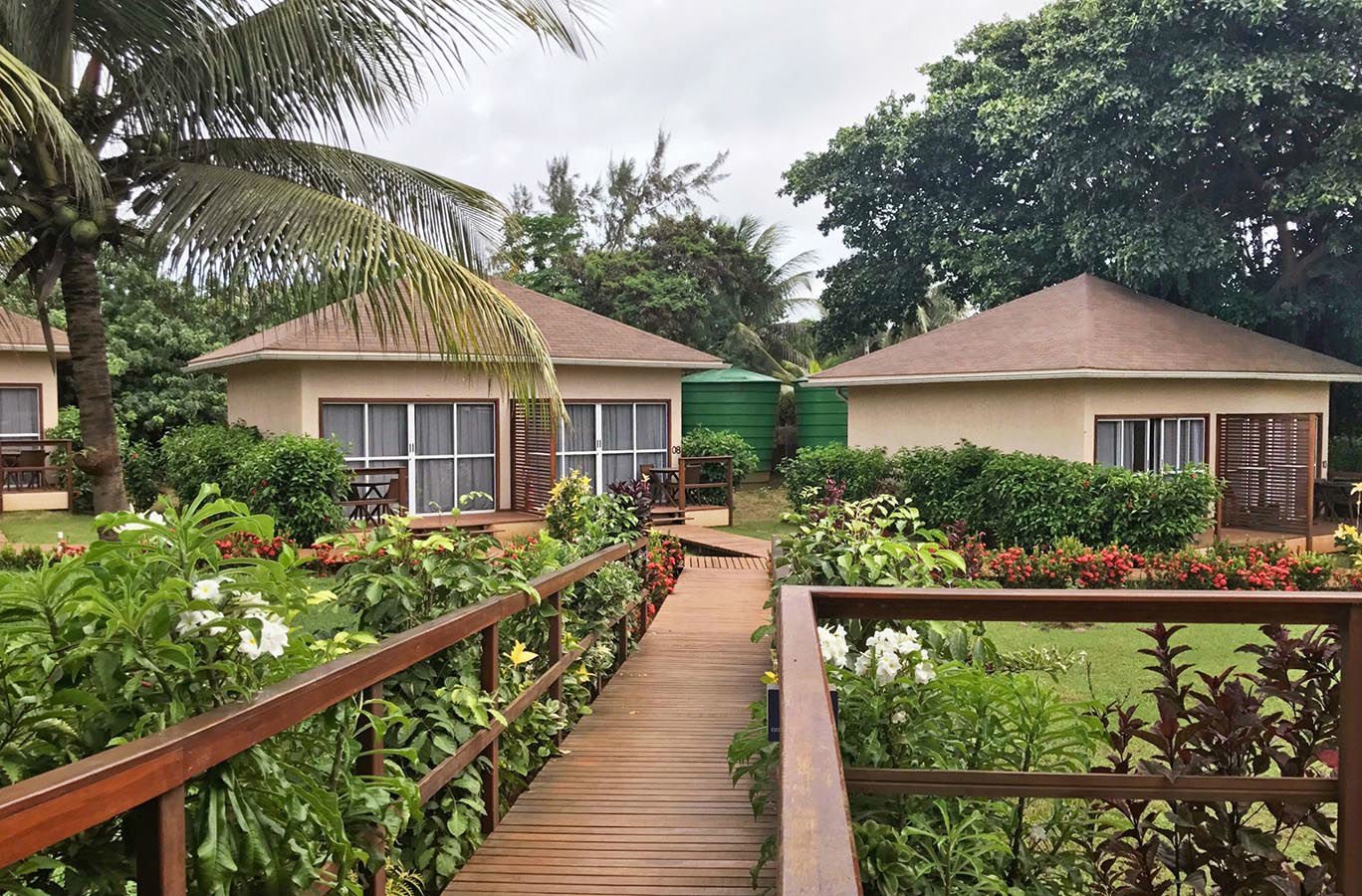 The lodge&rsquo;s entrance