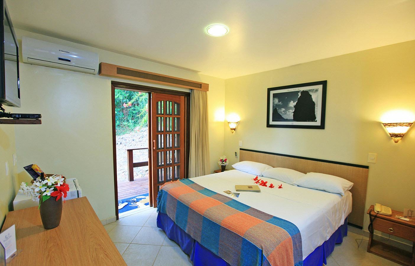 A superior room (can be on the ground or upper floor)