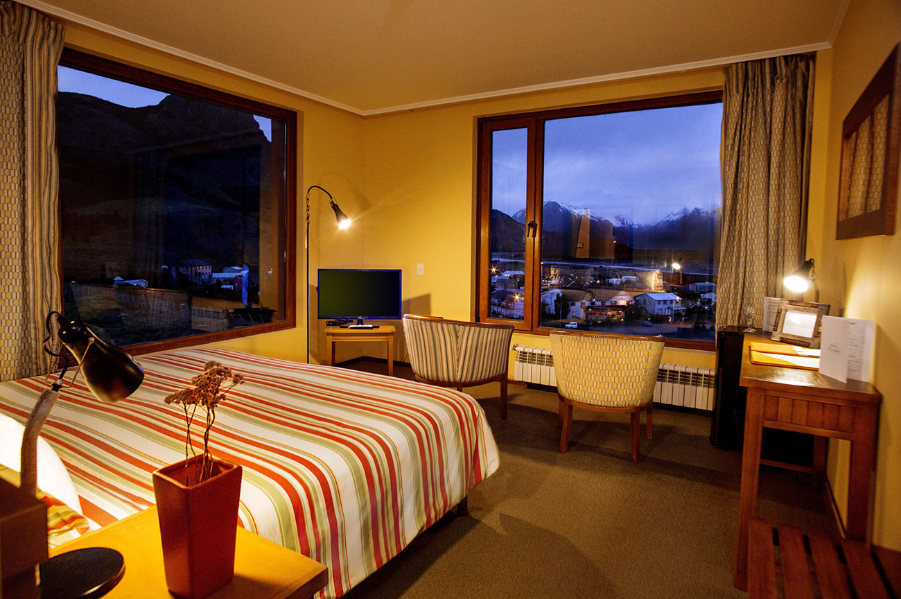 Chalten category room with mountains view