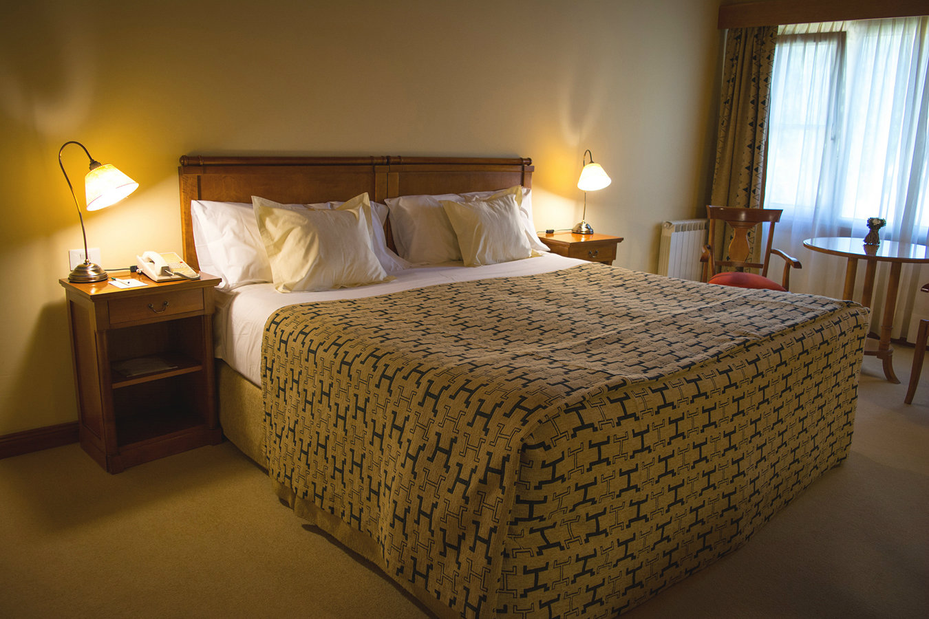 Standard category room with king size bed