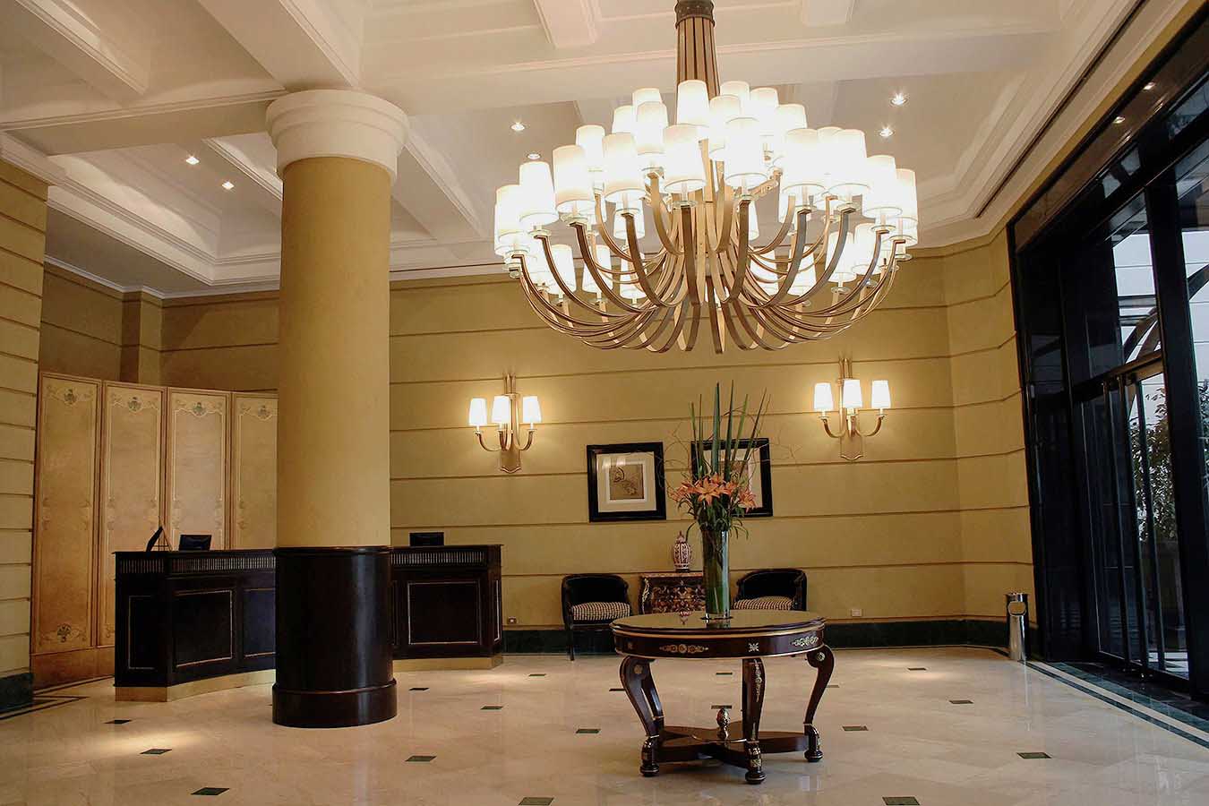 The lobby