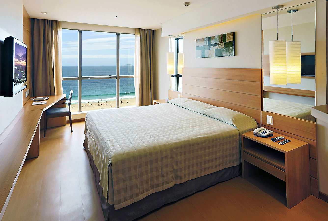 Deluxe room with beach view