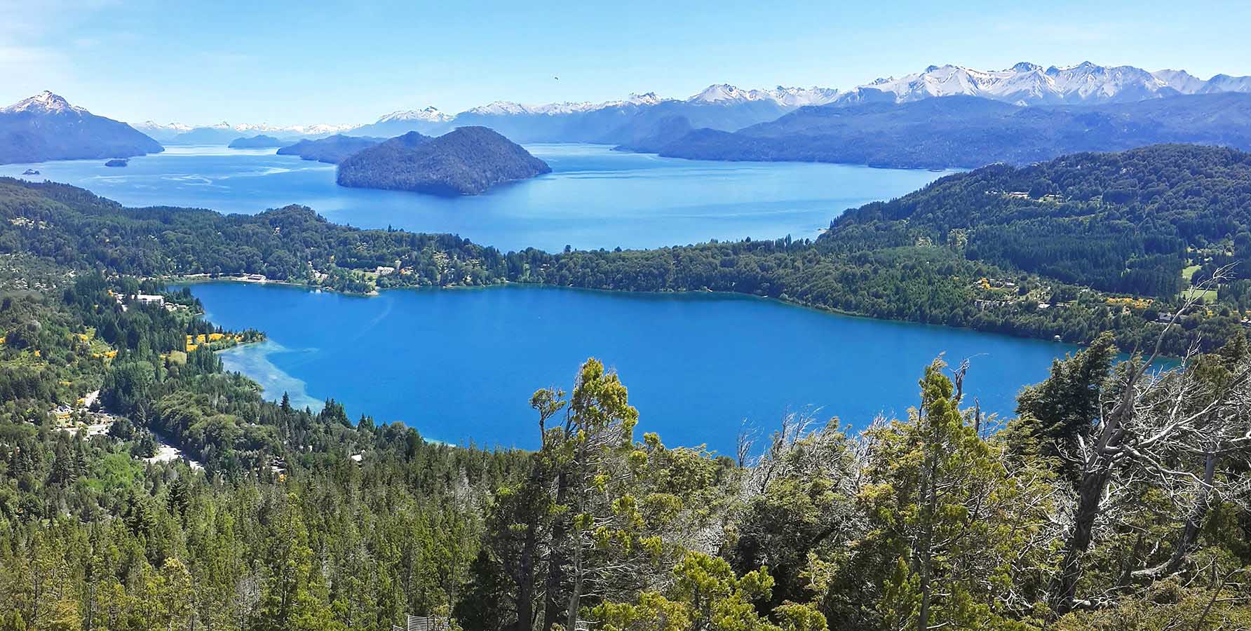 A marriage of blue waters and lush, green forests