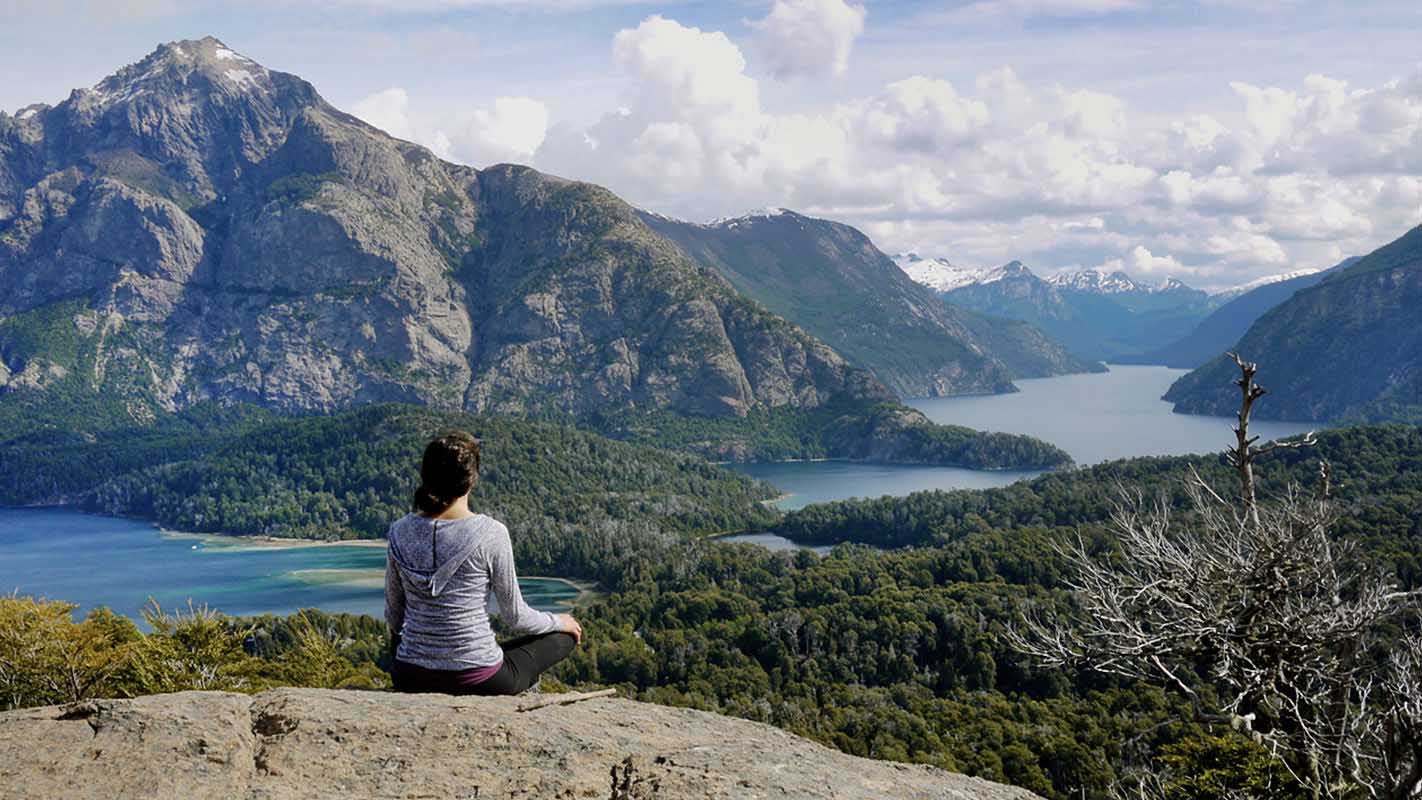 Find your center and enjoy the serenity, once atop the mount