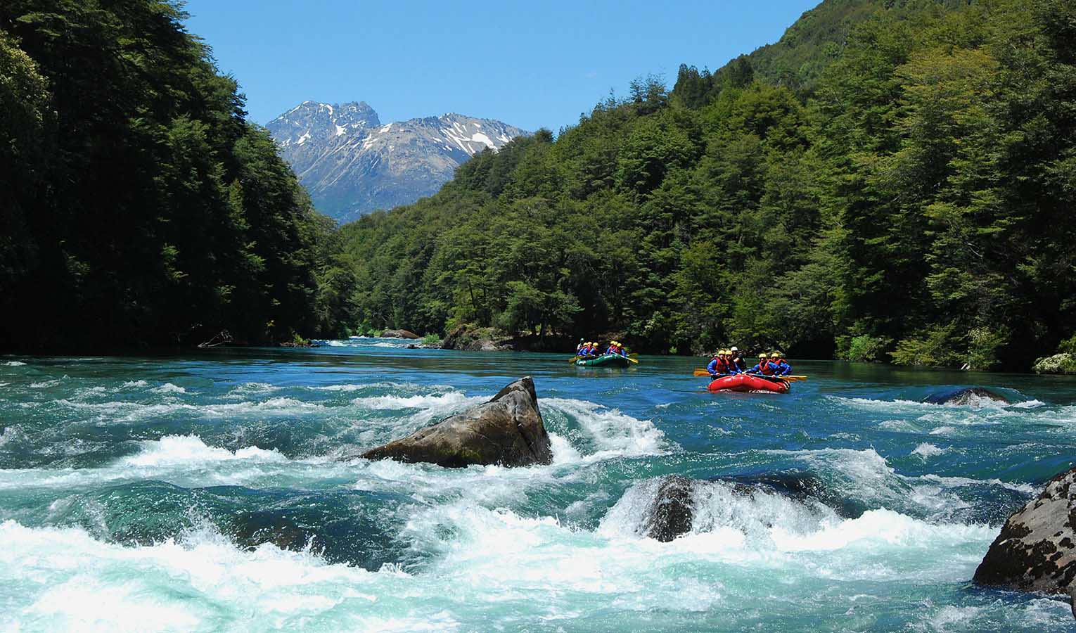 Preparing ourselves for the rapids!
