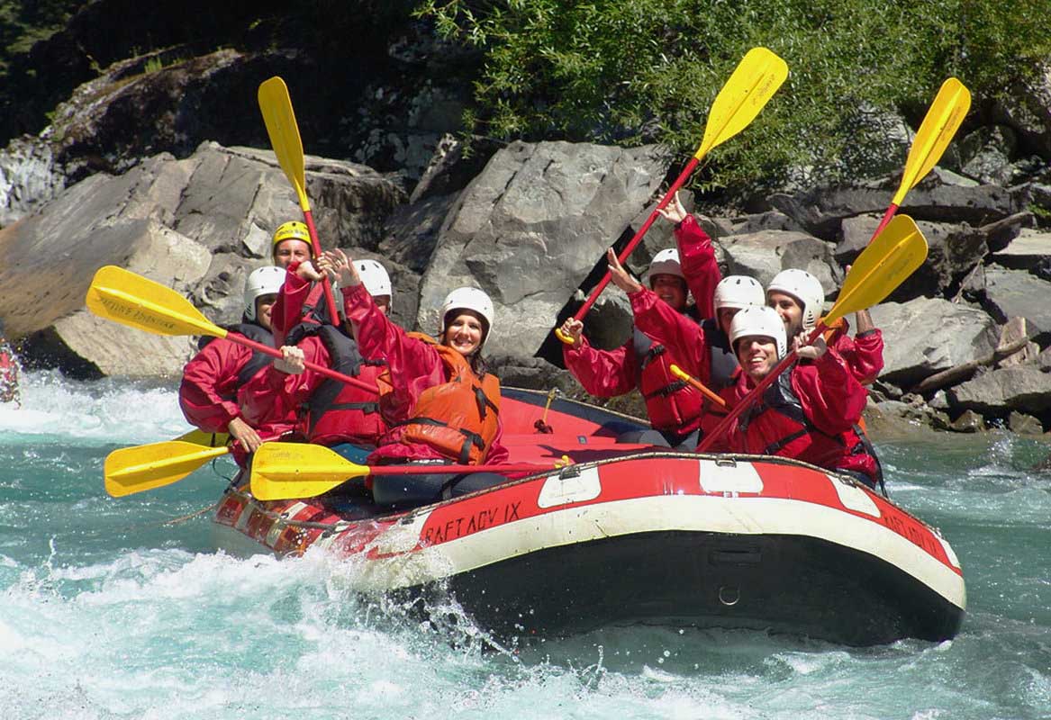 Having just conquered the foam-churning waters of Manso River