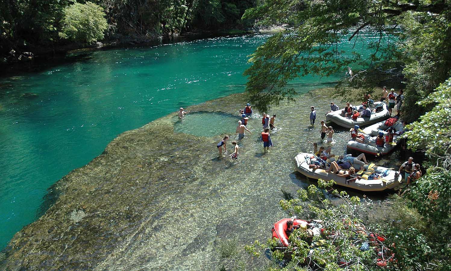 A little down time after our whitewater adventures