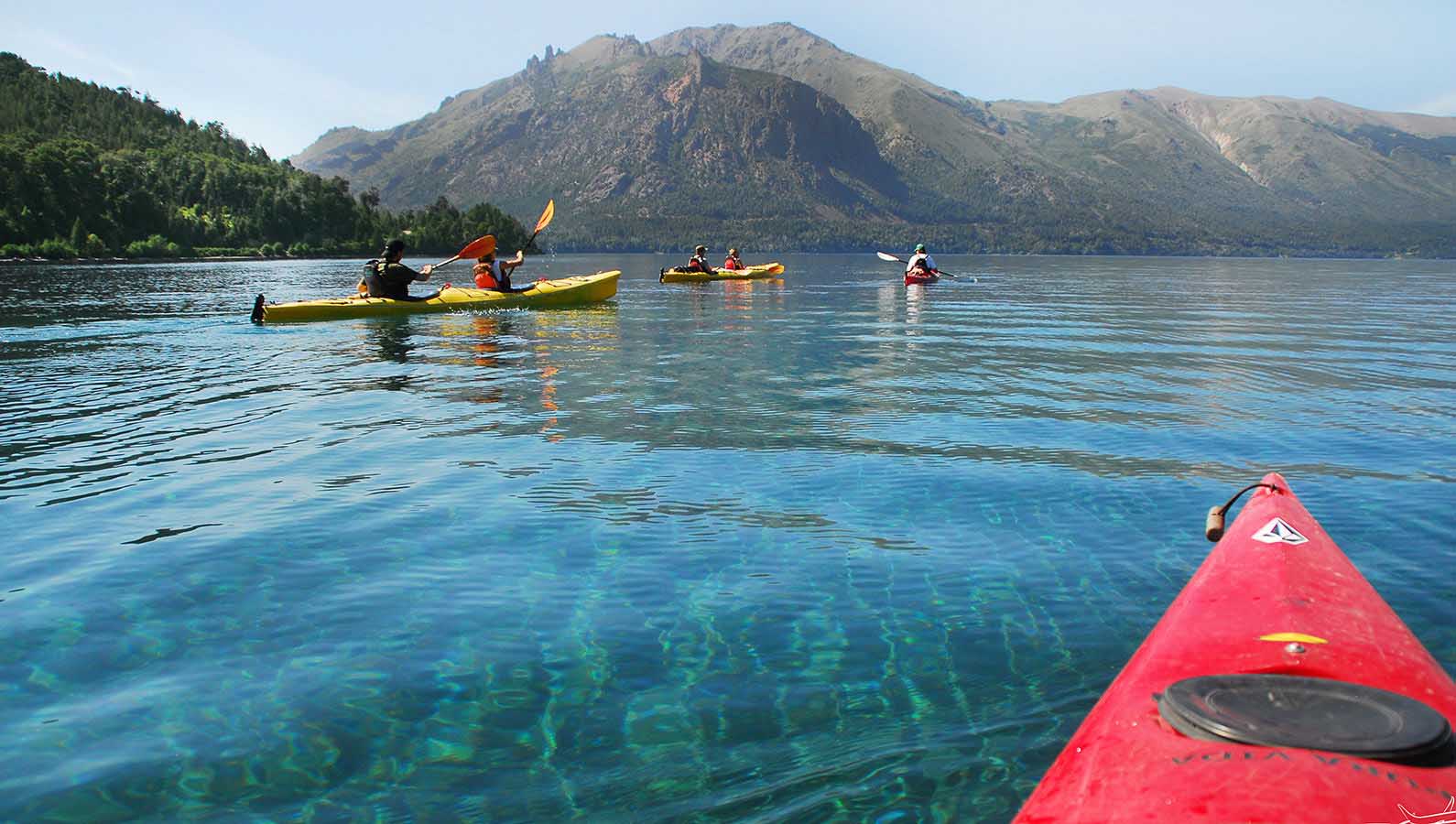 Taking in all the serene sights surrounding you