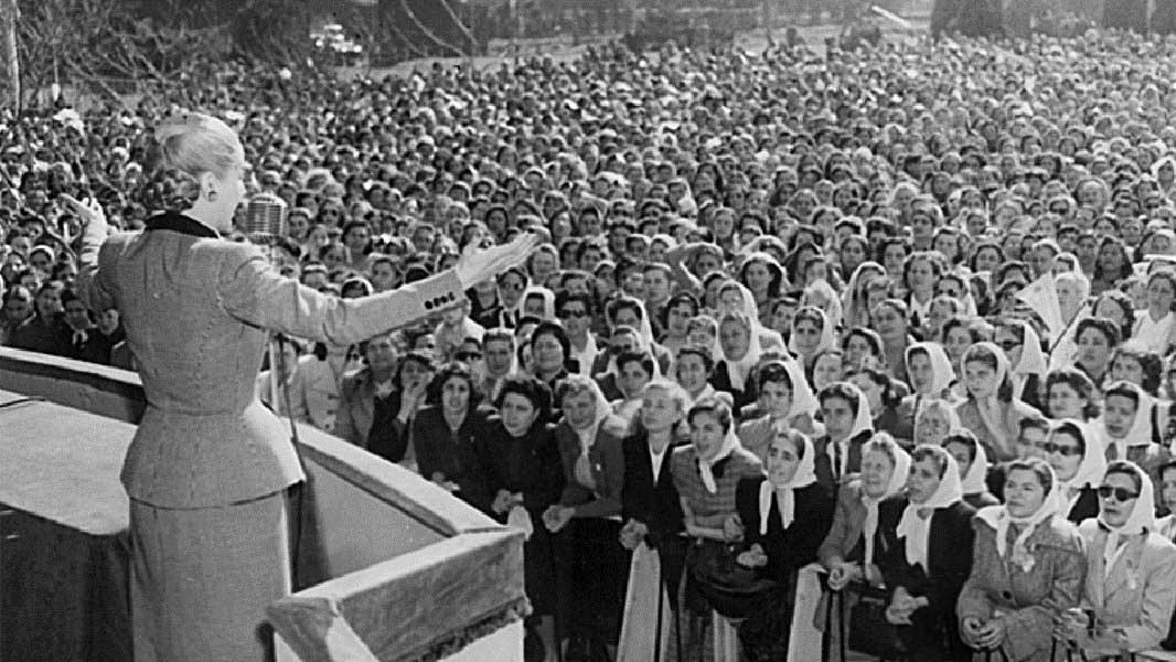 Every nation has its heroes...for many Argentines, Evita was such a hero