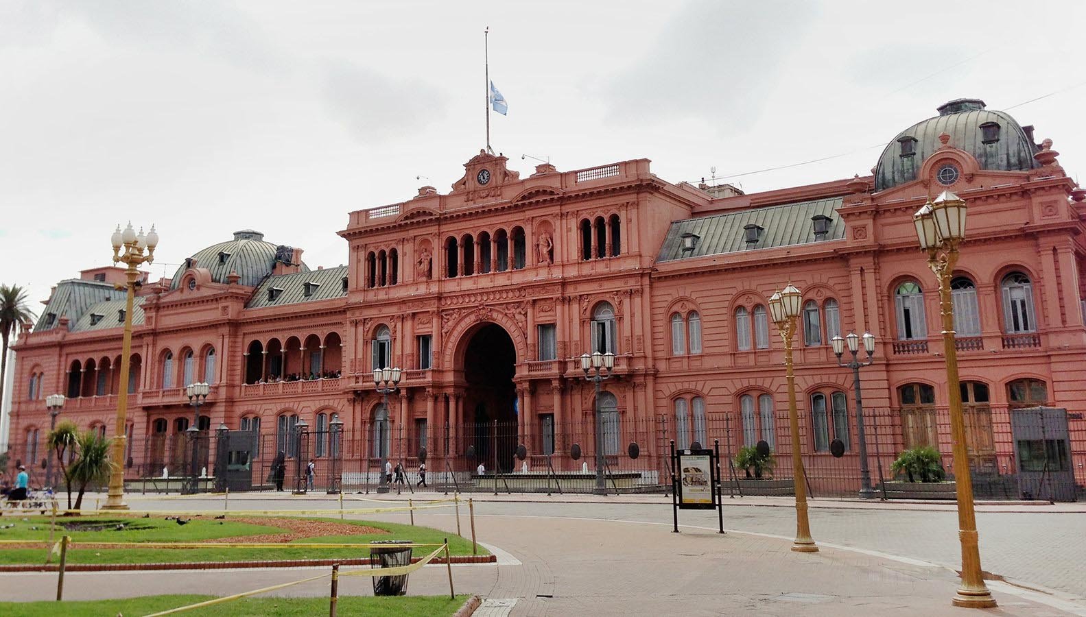 The Casa Rosada  is the seat of the executive branch