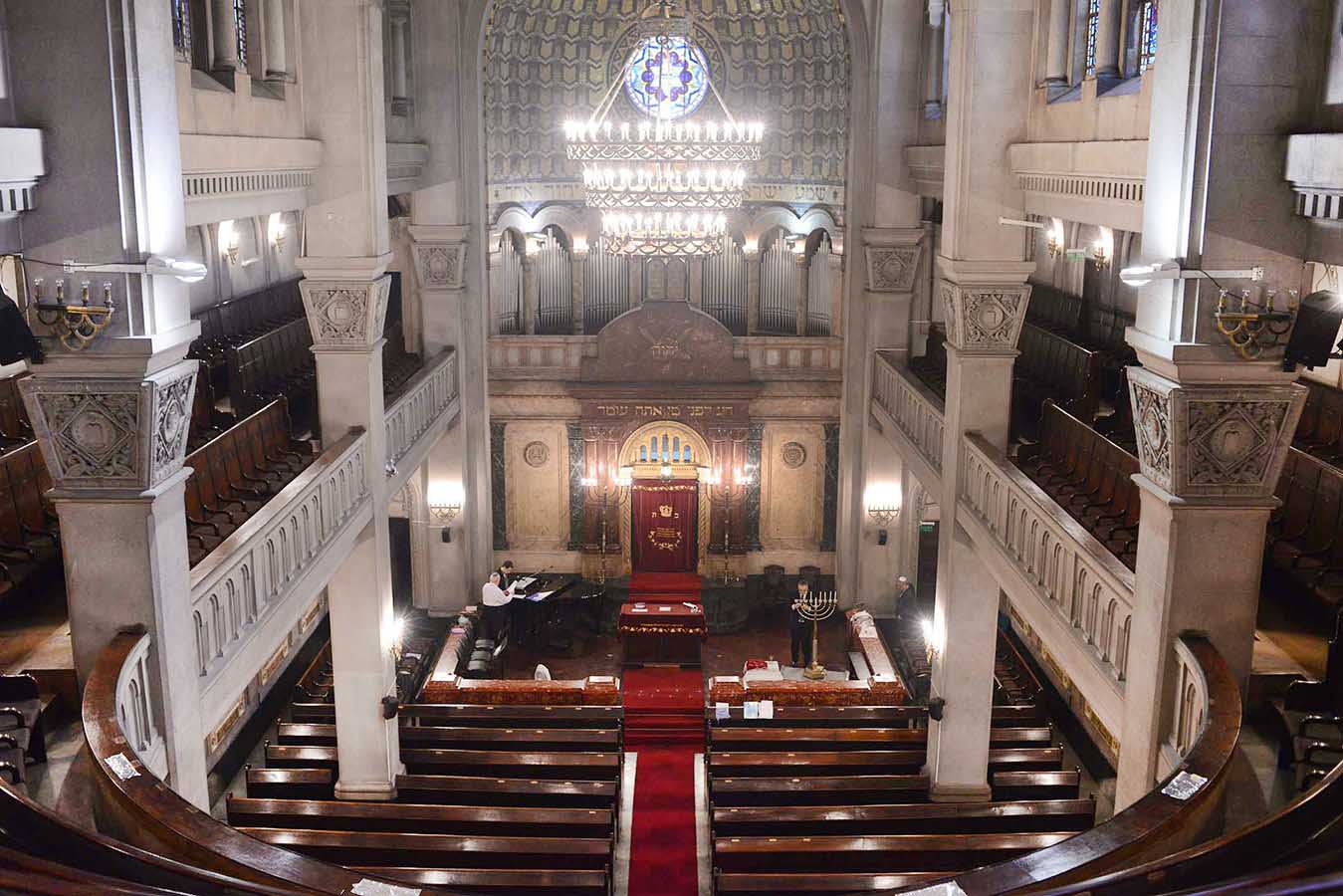 The Libertad synagogue, founded in 1897, is the oldest one in Argentina