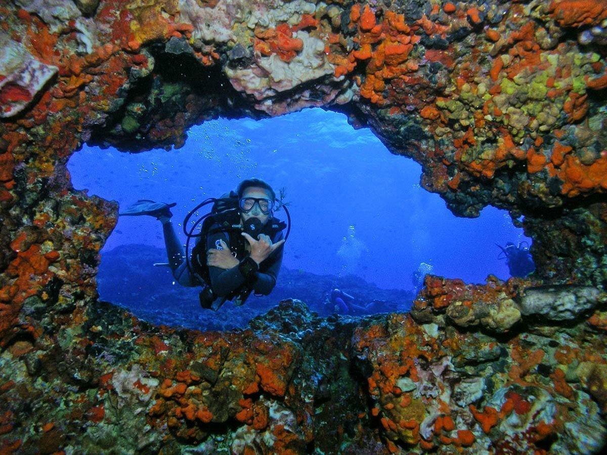 The archipelago is rich in corals and rock formations