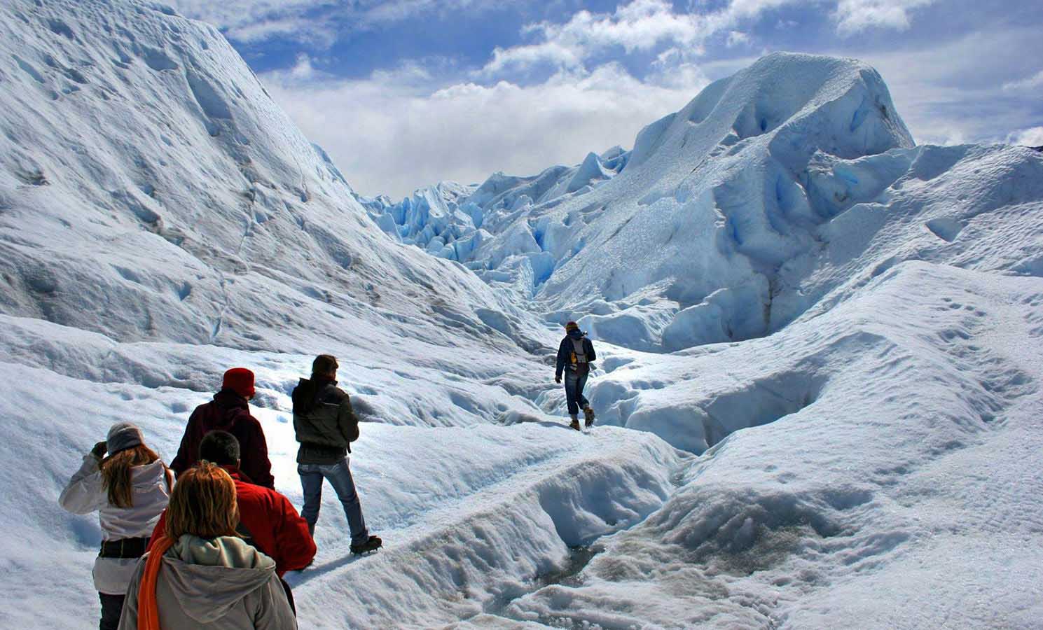 Enjoy an unique in-depth trekking and exploration experience on the Perito Moreno Glacier