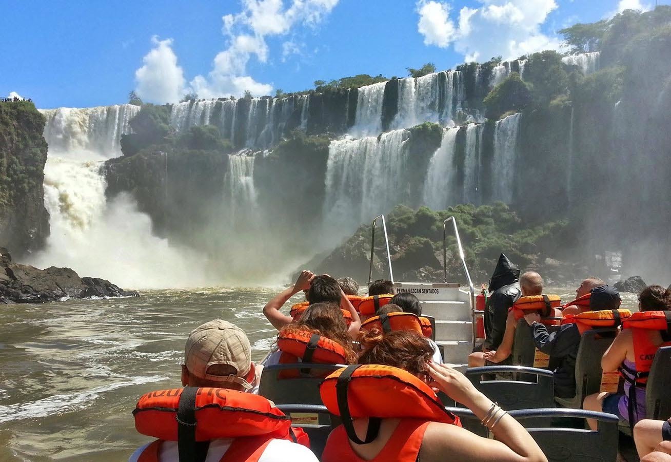 Iguazu Falls boat ride experience
