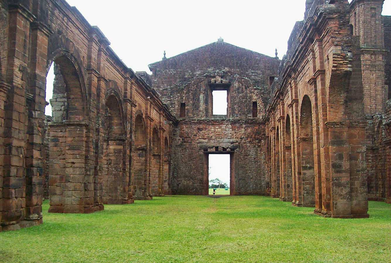 San Ignacio Mini Jesuit Ruins, declared UNESCO World Heritage Site
