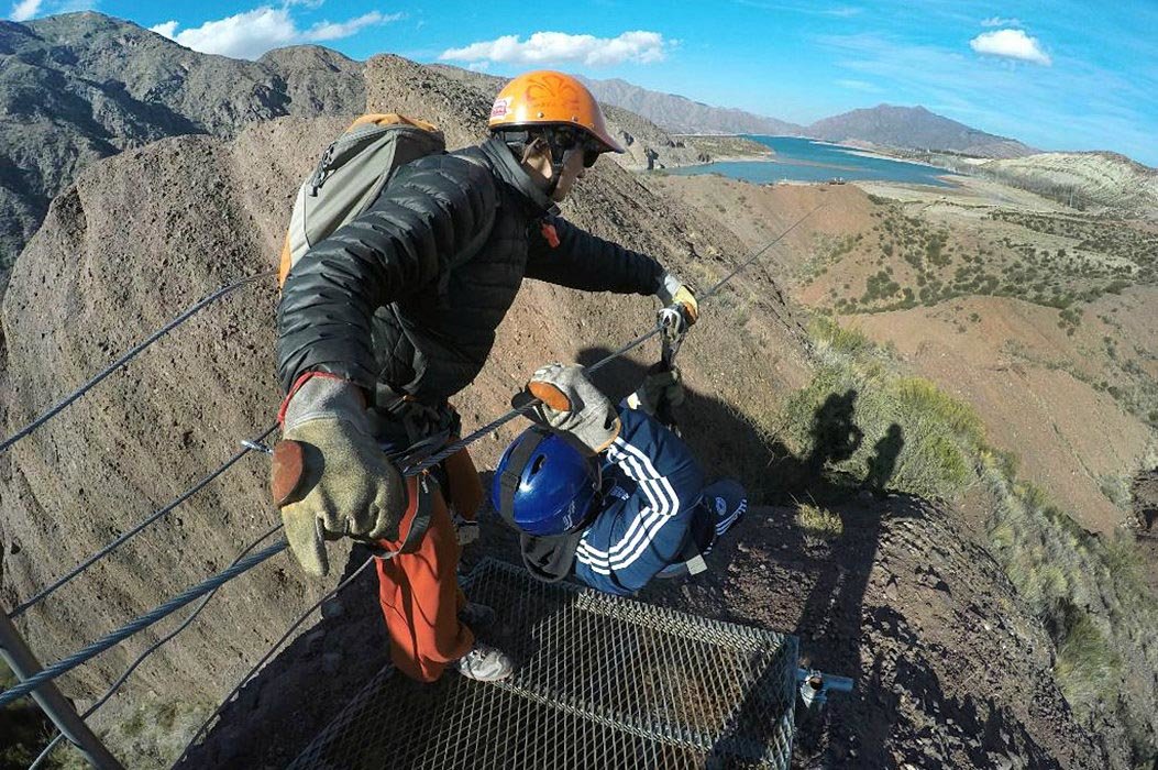 Getting ready to fly as a bird in the canopy!