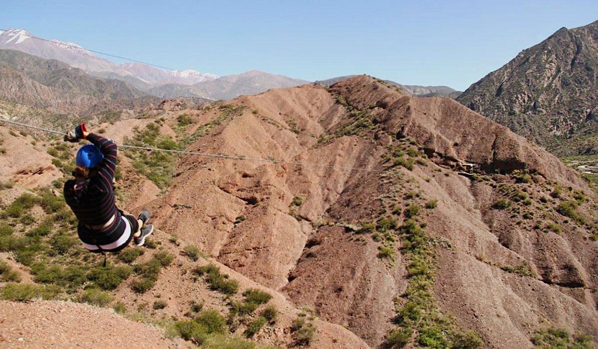 Experience fresh air and stellar views of the Andes mountain range