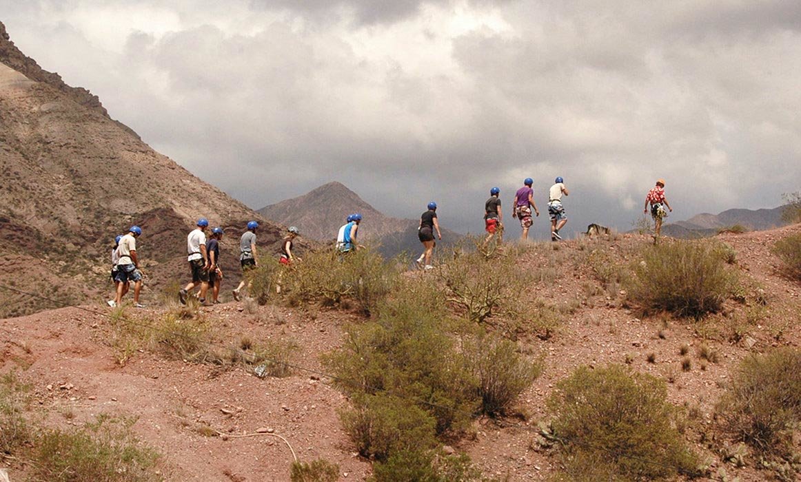 We’ll first make our way up the mountain while enjoying the views