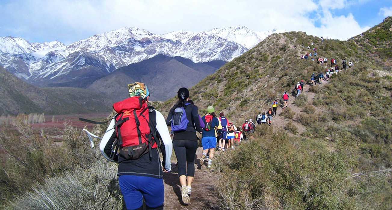 Trek through the canyon-filled landscapes of majestic Quebrada (Ravine) del Salto