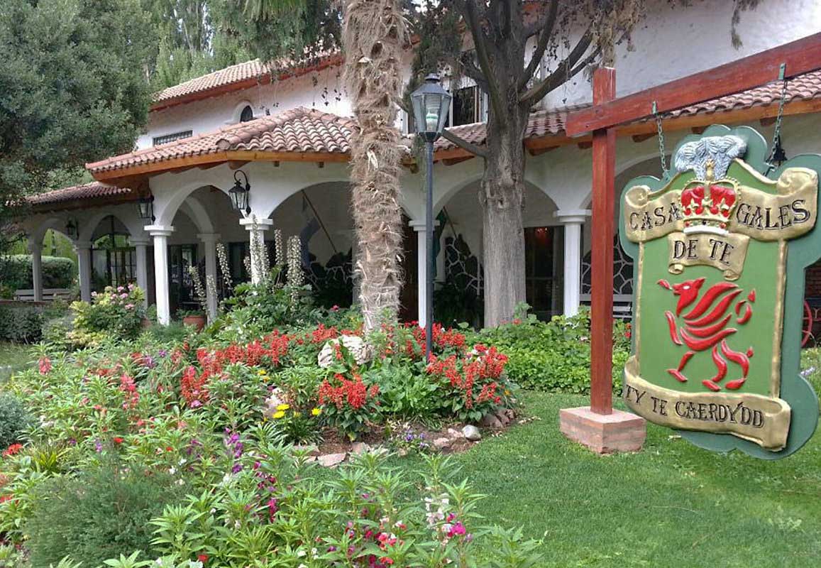 Traditional Welsh tea house, in Gaiman
