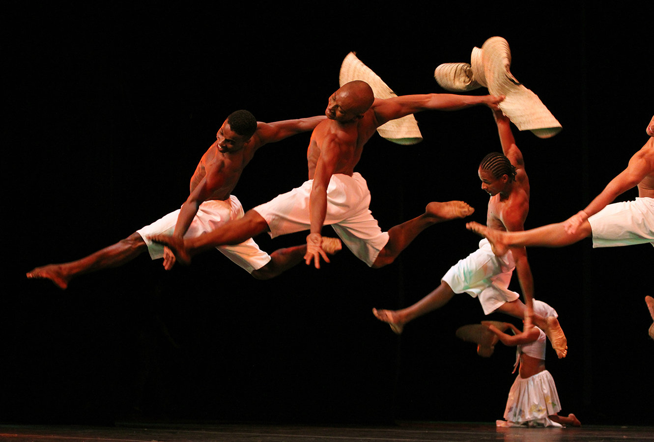 It also blends feverish rhythm and physical dexterity