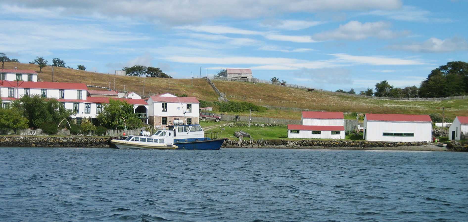 Arrival at Harberton Ranch, nestled on the banks of the cool waters of the Beagle Channel