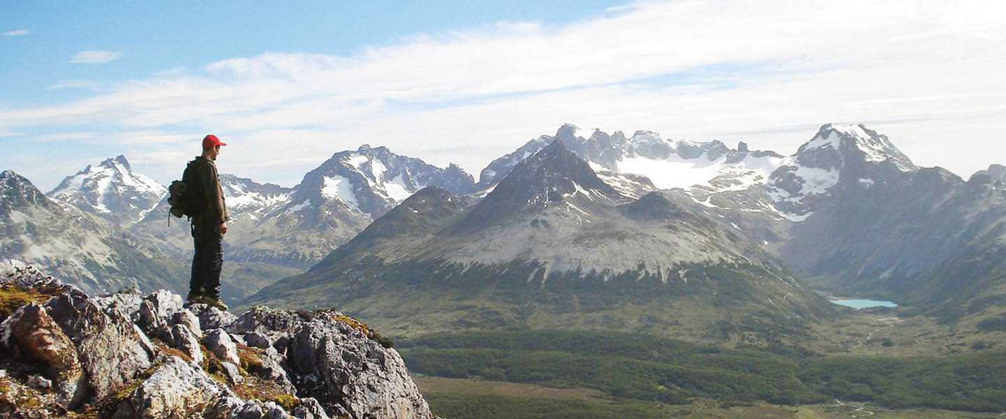 Our trek upwards continues, as we reach the summit of Mount Carbajal