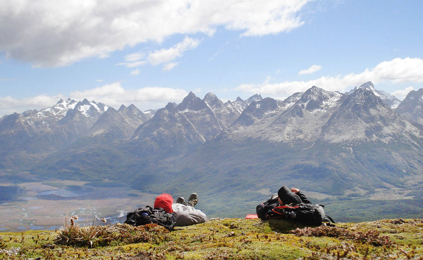 We’ll take a moment to take in the views, and simply relax!