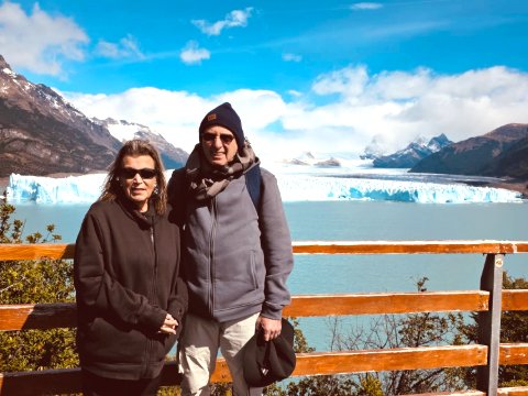 Glacier views frame a perfect Patagonia moment in El Calafate