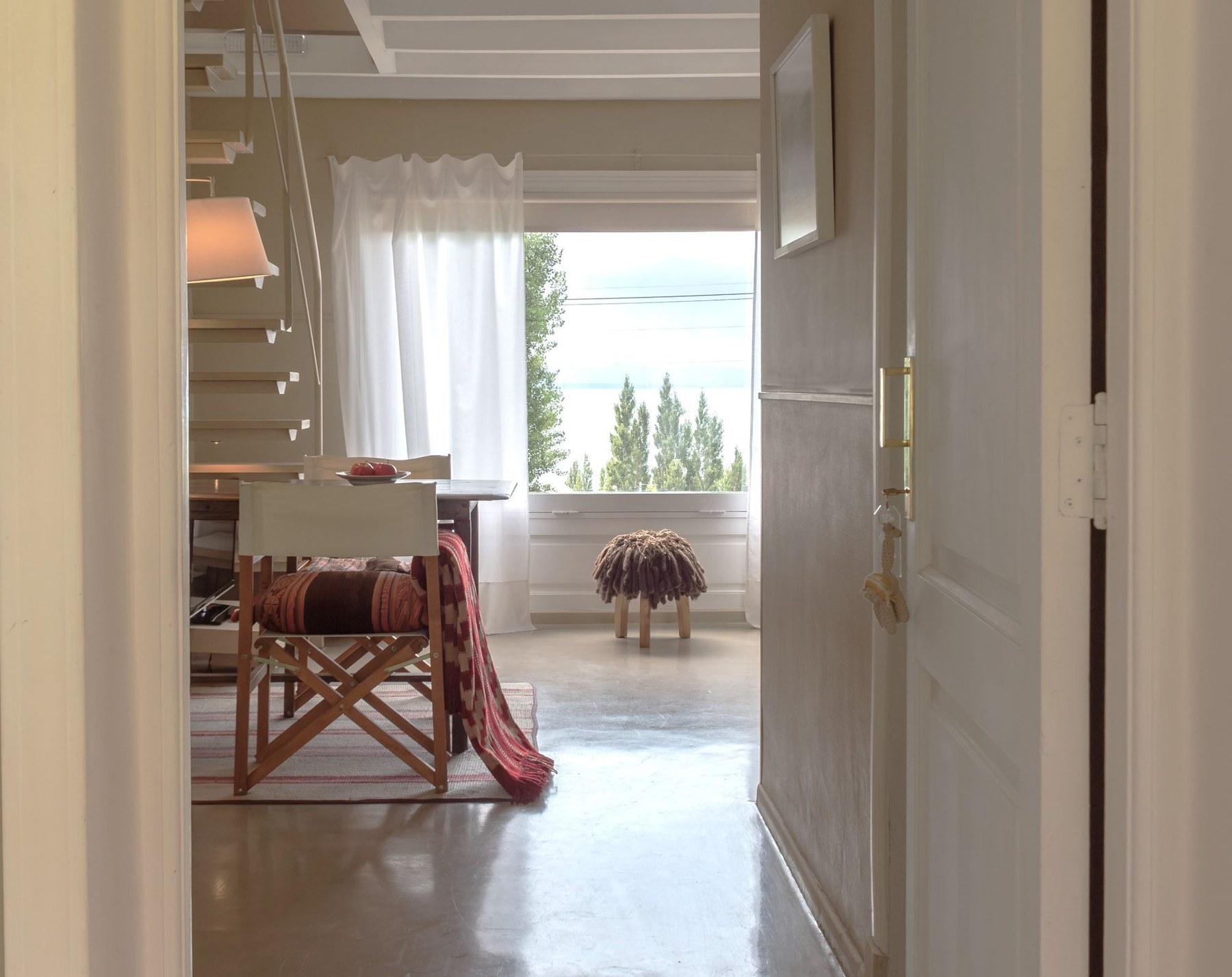 Gallery room · living space on the lower level