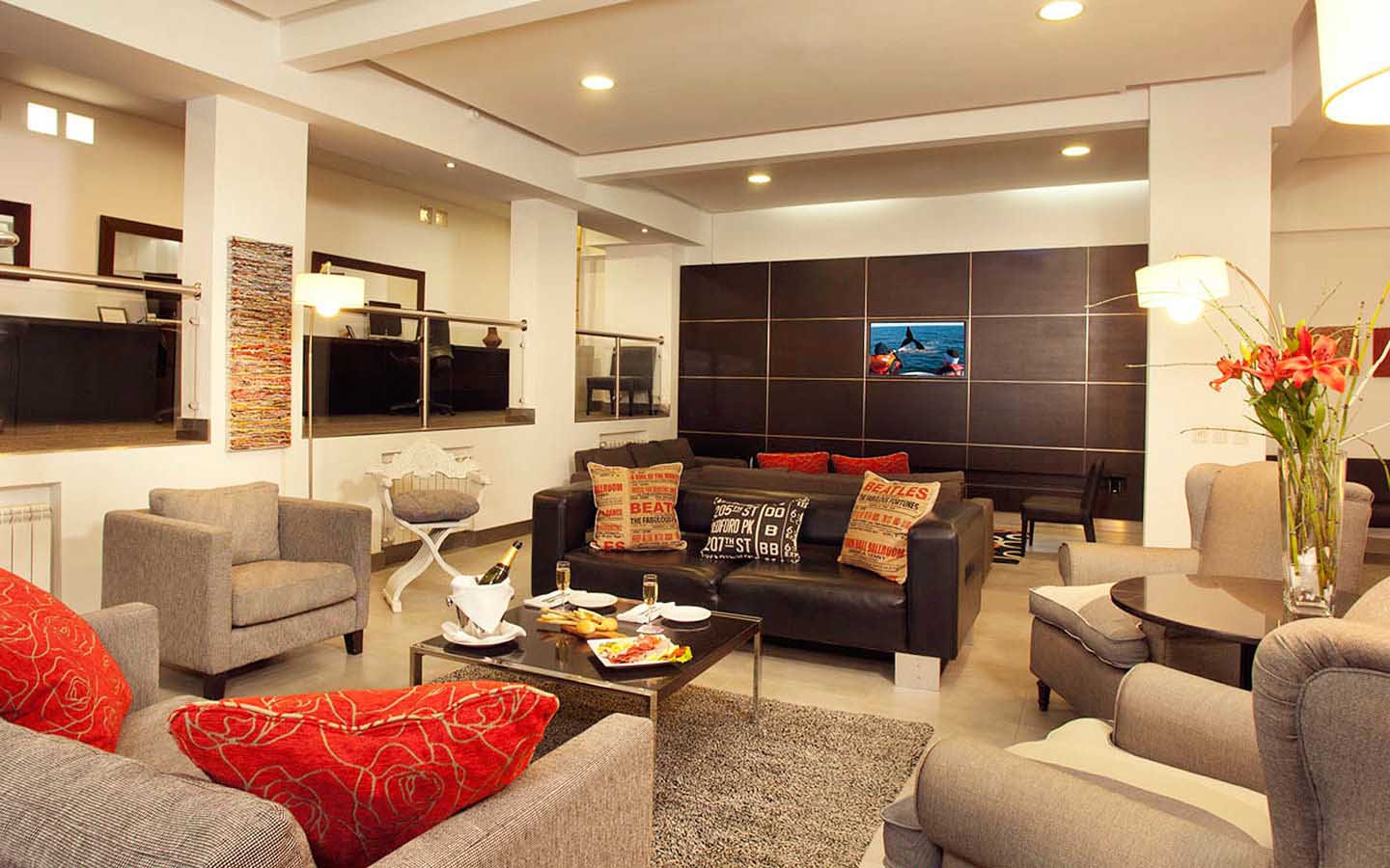 The lobby
