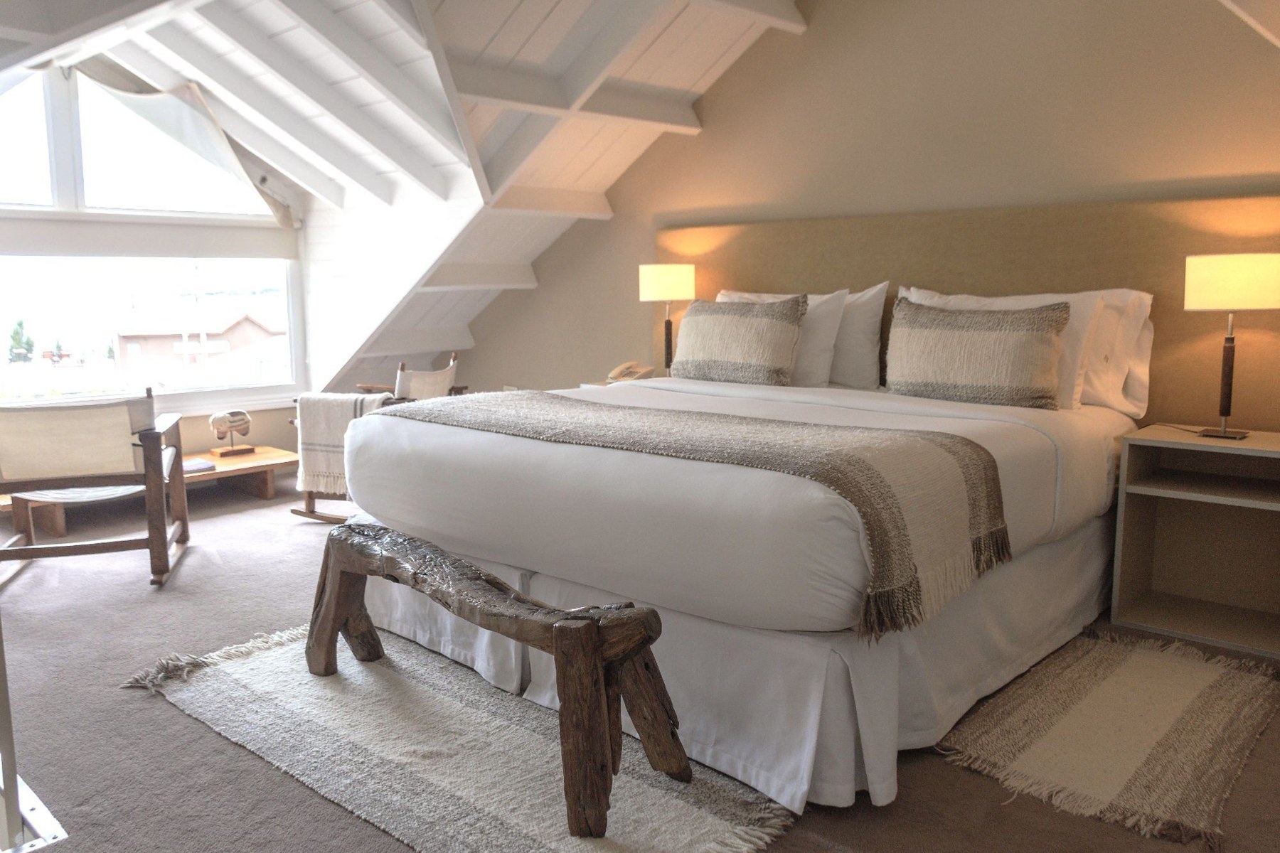Gallery room · the upstairs bedroom
