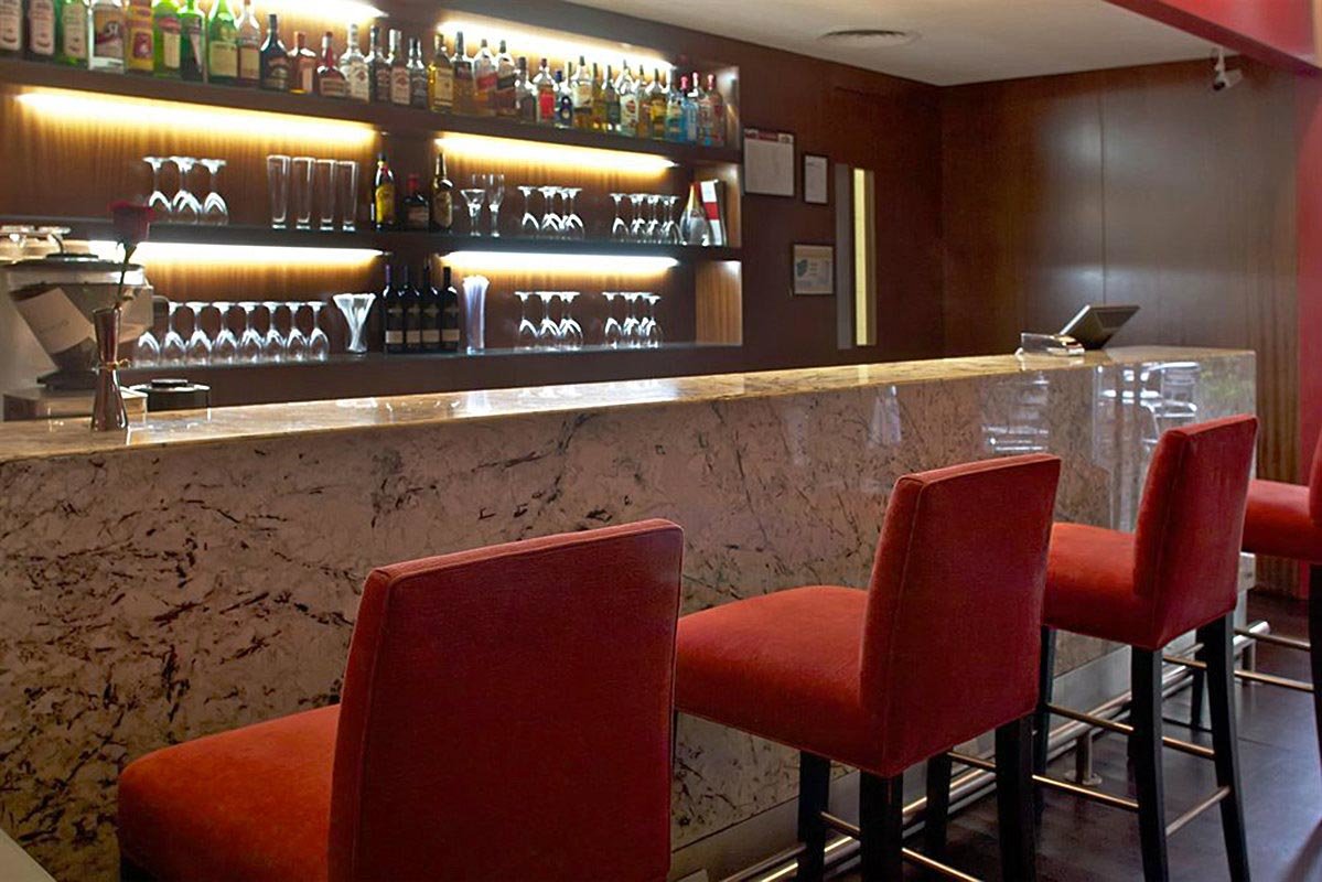 The bar