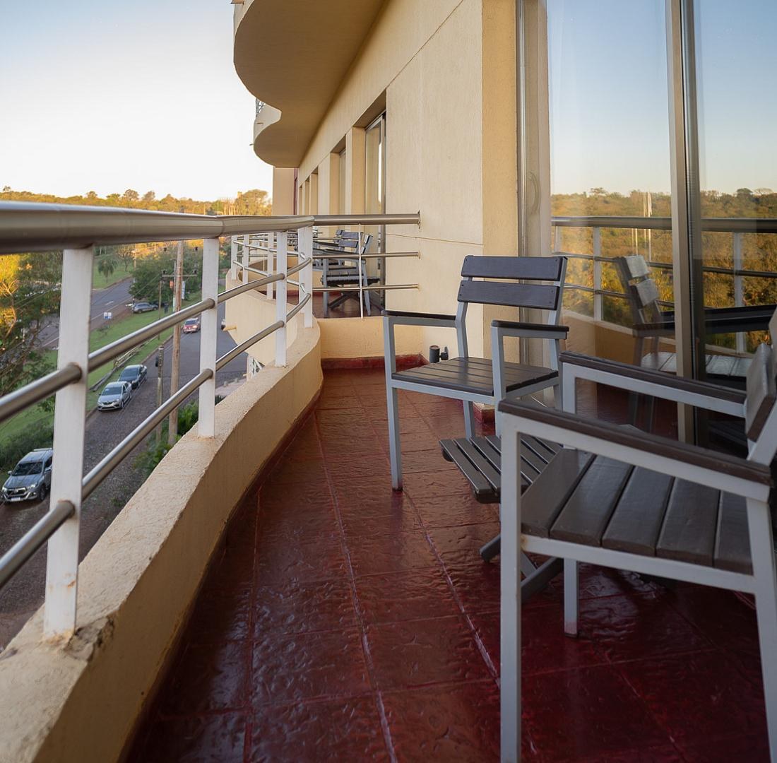 The Master room’s private balcony