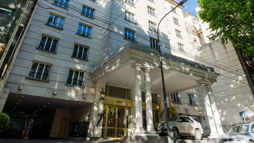 Main facade and entrance of Loi Suites Recoleta in Buenos Aires