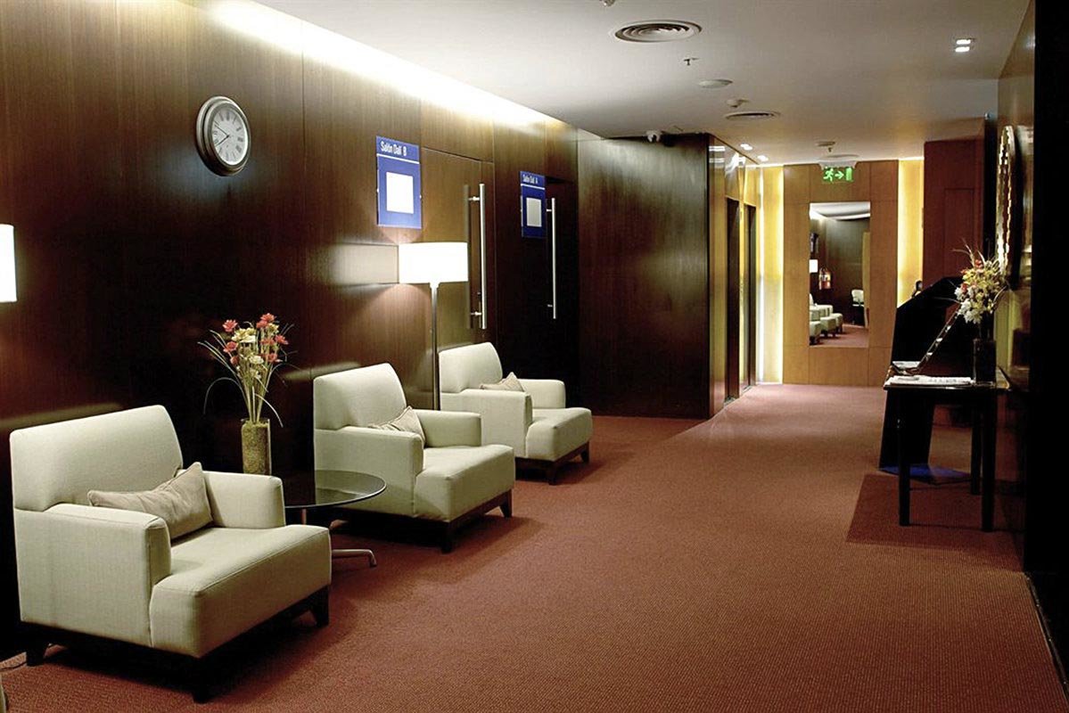 The lobby
