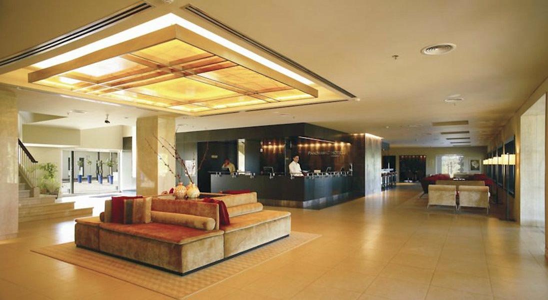 The lobby