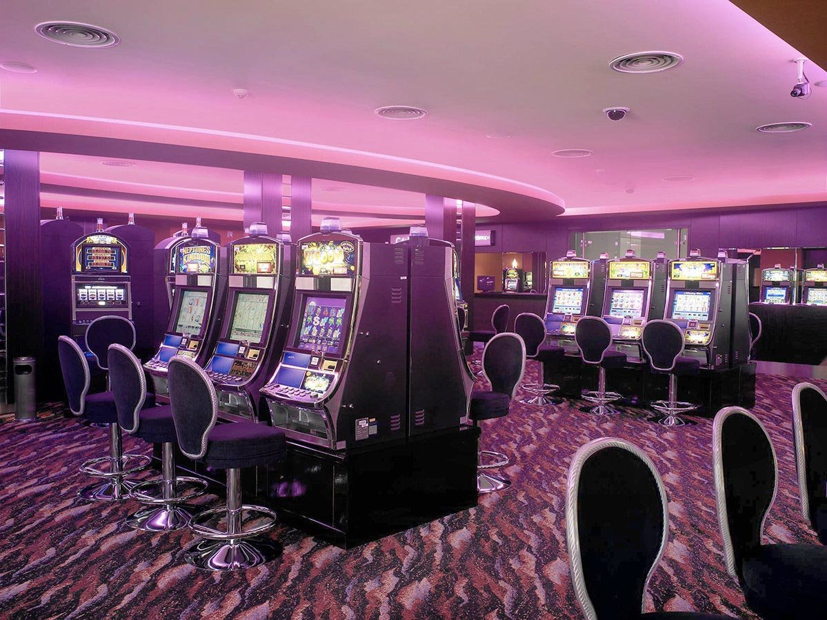 The hotel’s casino