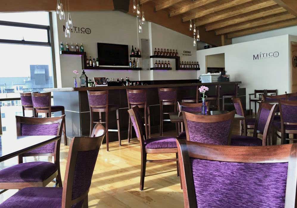 The bar