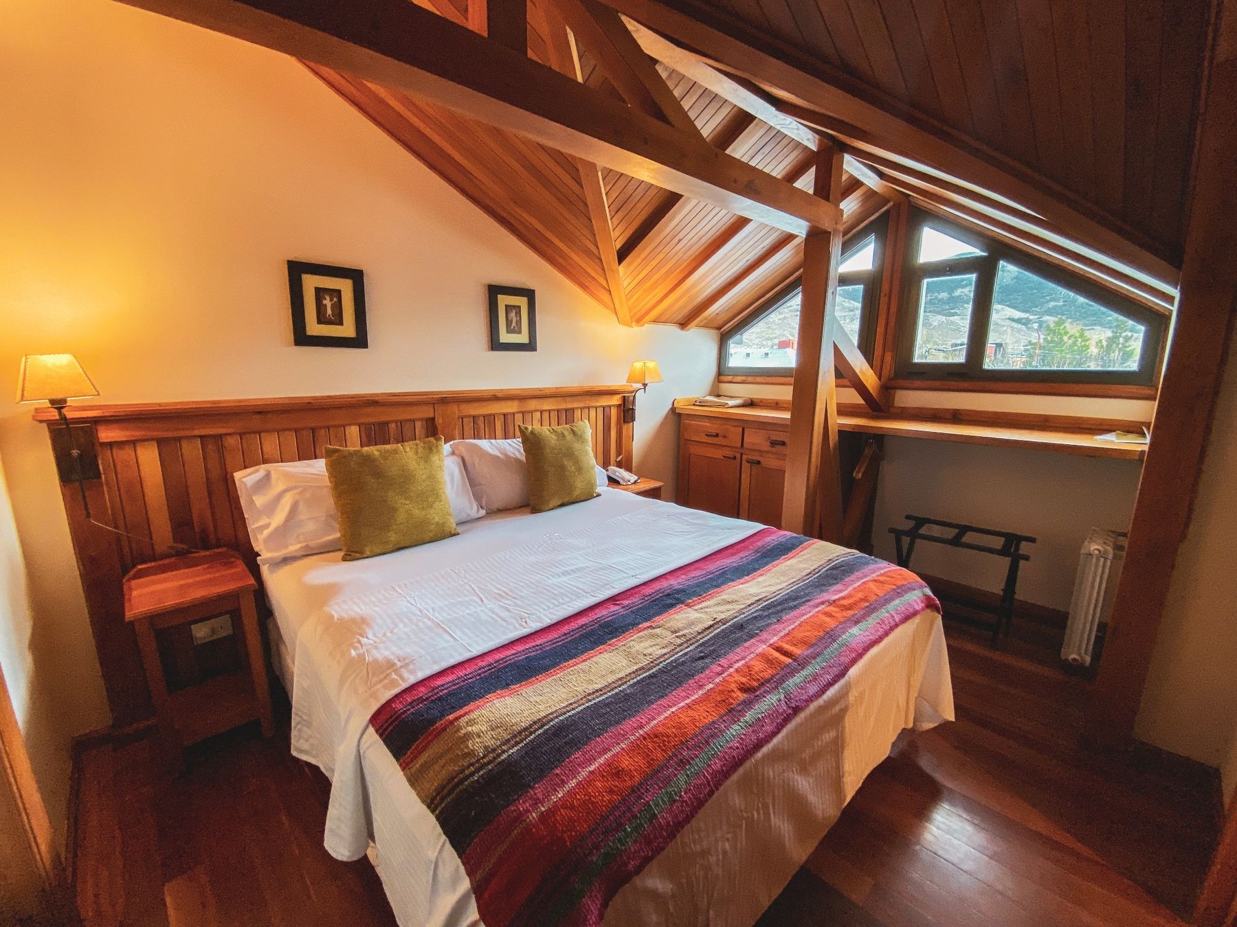 Classic room · warm wooden interiors