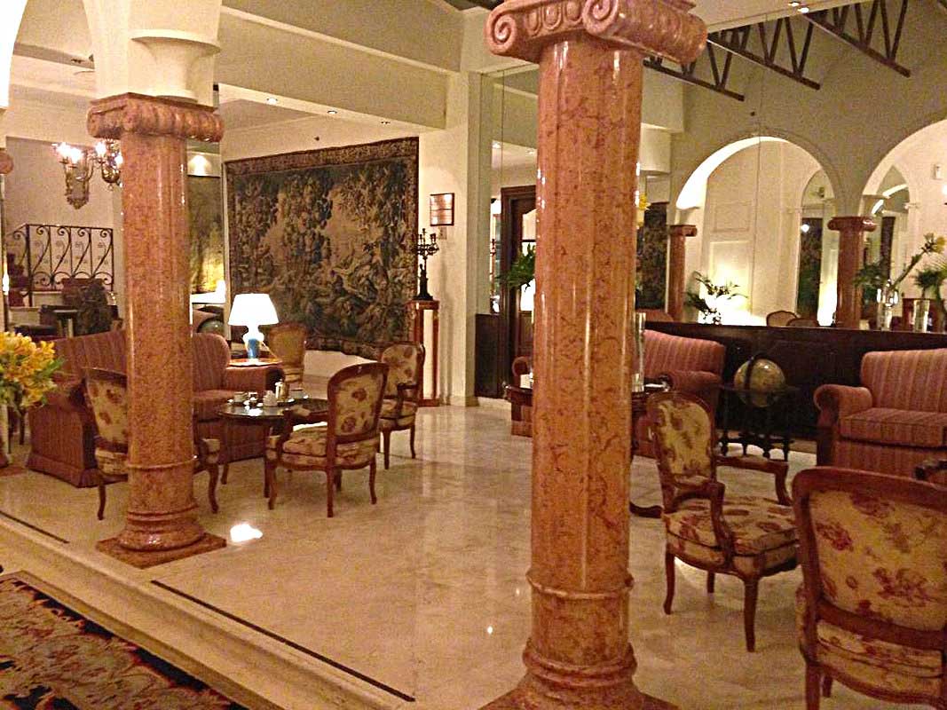 The lobby